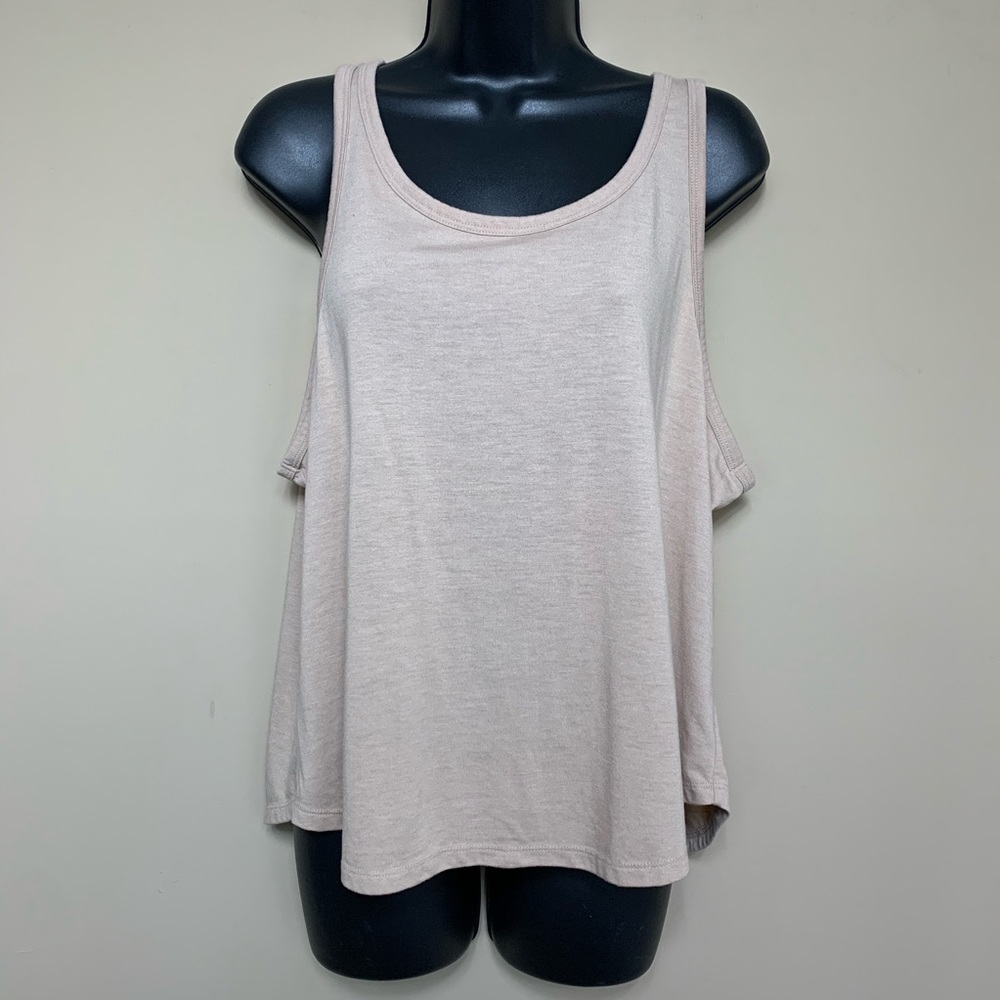3/$15 SALE! H&M Basic Tan Flowy Tank Top